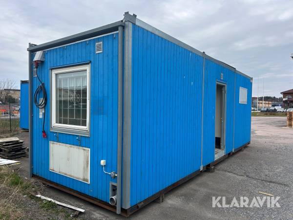 Personalbod Volymbyggen med dusch