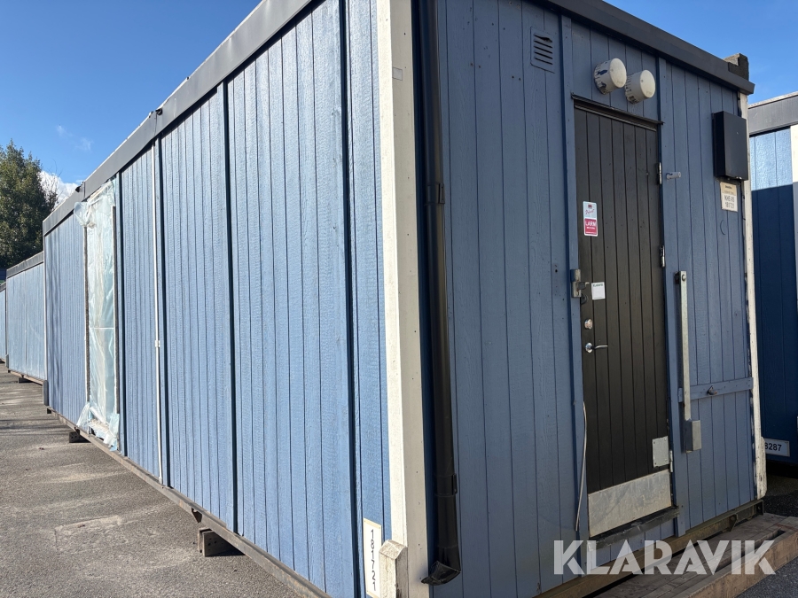 Personalbod Flexator med WC och dusch