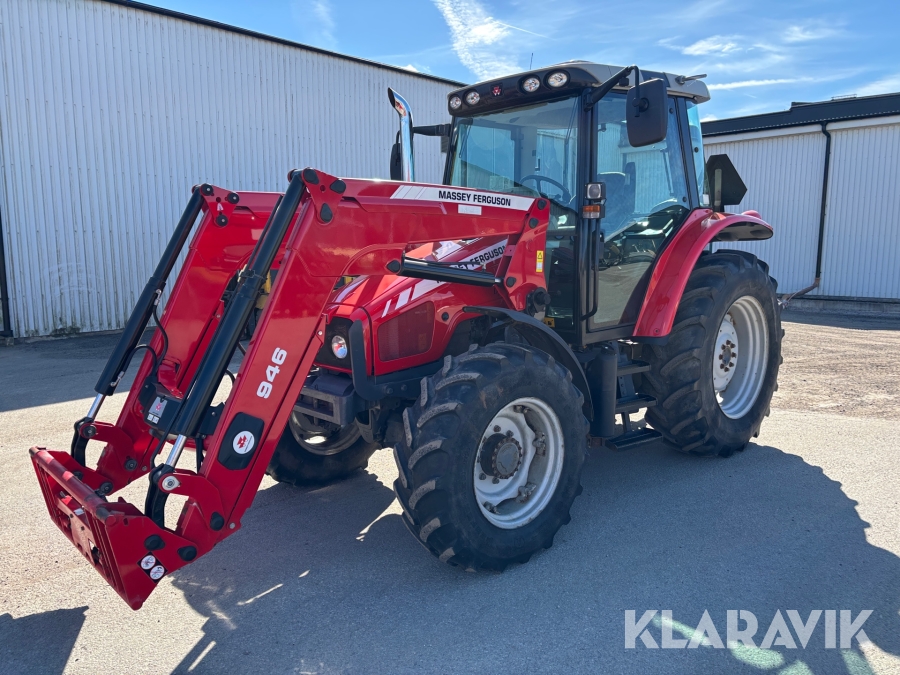 Traktor Massey Ferguson 5435 med frontlastare
