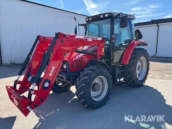 Traktor Massey Ferguson 5435 med frontlastare