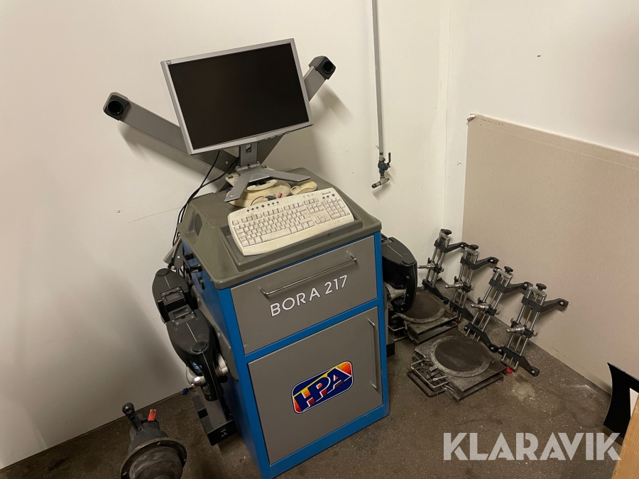 Hjulinställningsmaskin Simpesfaip Bora 217