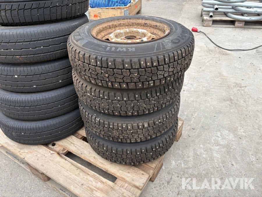 Släpdäck Kumho KW11 165/80R13 83Q 4 st