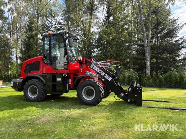 Hjullastare Mountain Raise MR920 med redskap