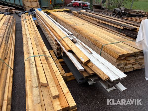 Virkespaket blandade dimensioner
