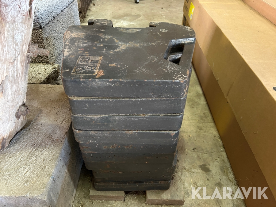 Frontvikt Massey Ferguson 45 kg 10 st