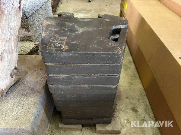 Frontvikt Massey Ferguson 45 kg 10 st