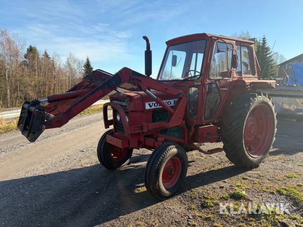 Veterantraktor Volvo BM T 500 med lastare