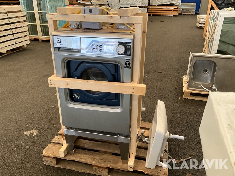 Tvättmaskin och handfat Electrolux WH6-6