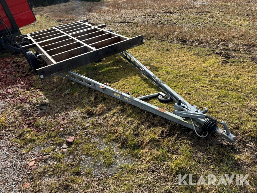 Chassi till släpkärra Alko