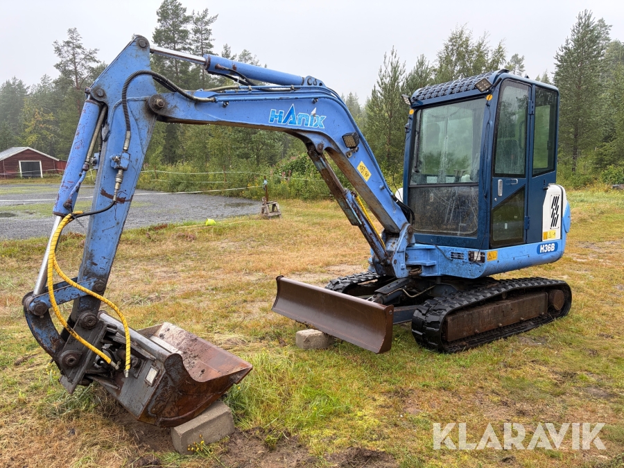 Grävmaskin Hanix H36B