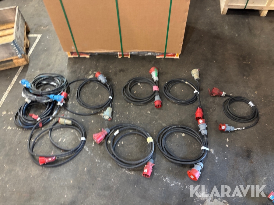 Kabel 16amp 10 st