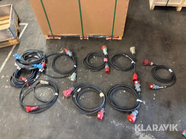 Kabel 16amp 10 st