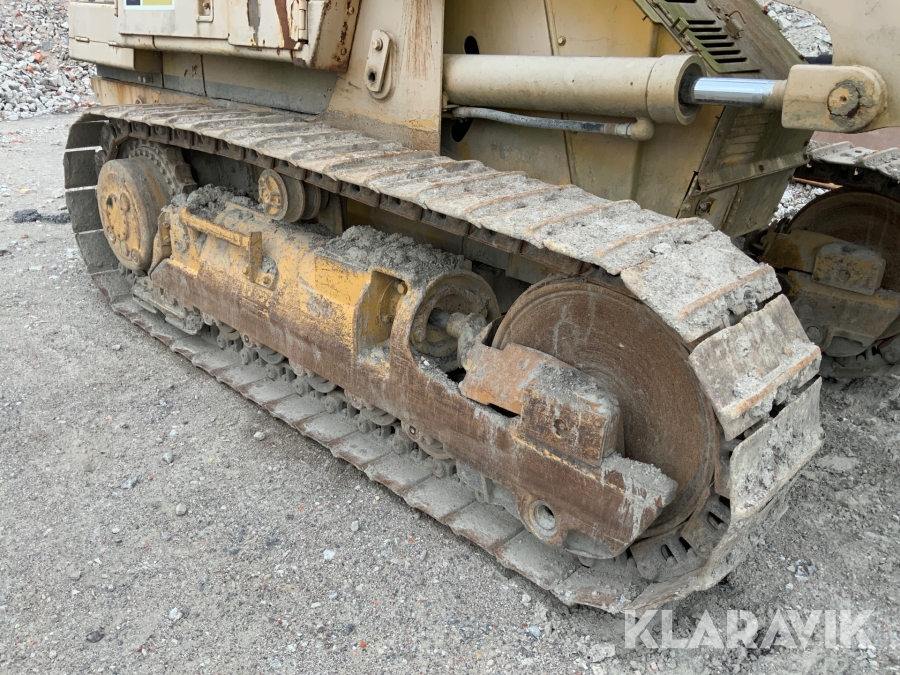 Bandlastare Caterpillar C953 med skopa