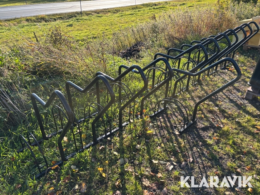 Cykelställ för 12 cyklar