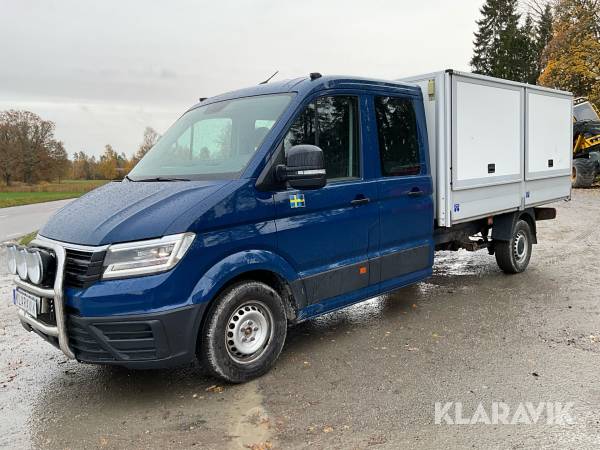Transportbil Volkswagen Crafter Chassi Double Cab 35 2.0 TDI 4Motion Man
