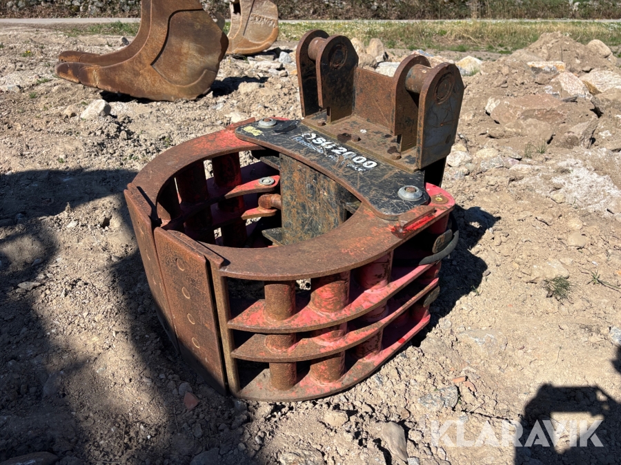 Rivningsgrip/Sorteringsgrip Indexator SG2000 fäste B27