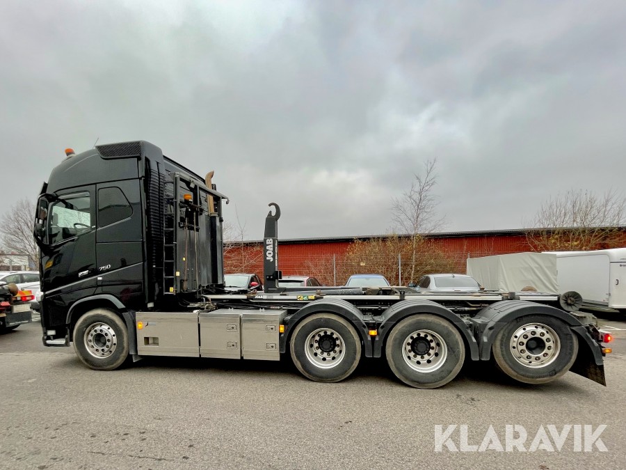 Lastväxlare Krokbil Volvo FH16 750 8x4 Tridem