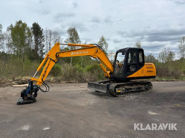 Grävmaskin 8,5 ton Zi-ienyu ZY85-8