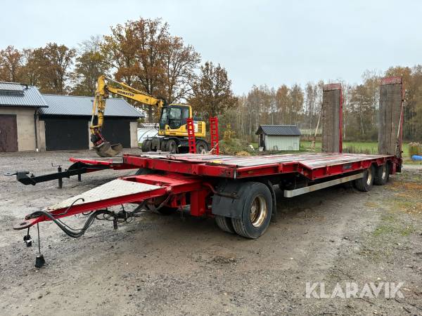 Maskintrailer Goldhofer Tu-L 3-24/80