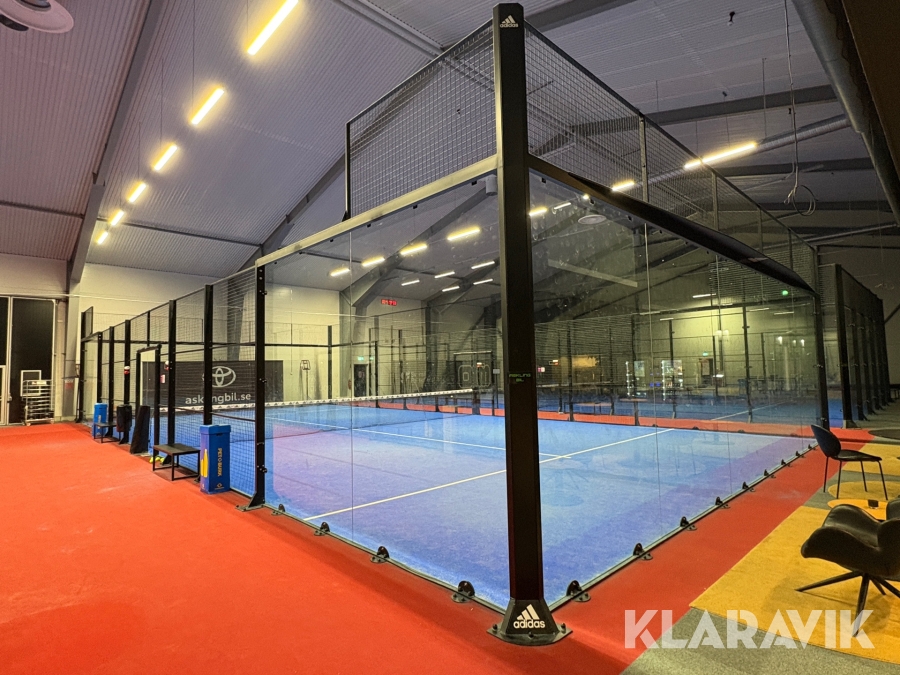 Padelbana Unisport Adidas FX dubbel