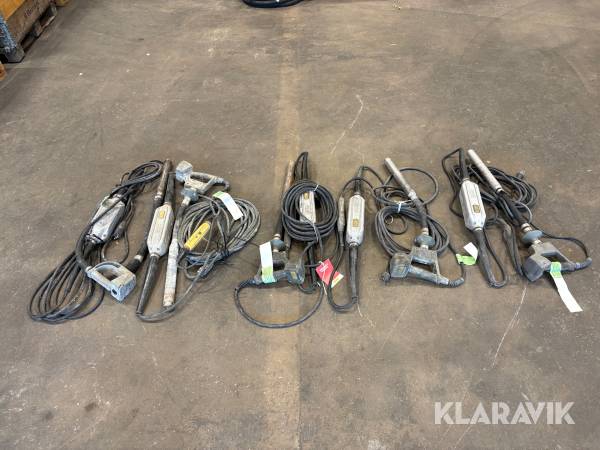 Valvstavar Husqvarna, Wacker Neuson Smart-E48 1,0m, IRSE-FU45 0,9m