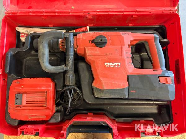 Mejselhammare, batteridriven Hilti TE 500A36