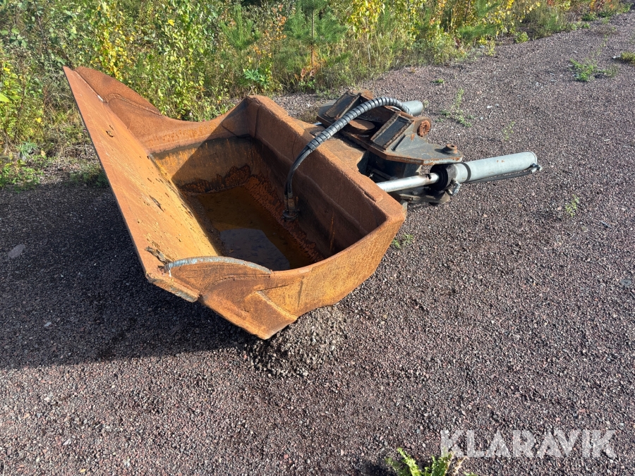 Hydraulisk planeringsskopa S70