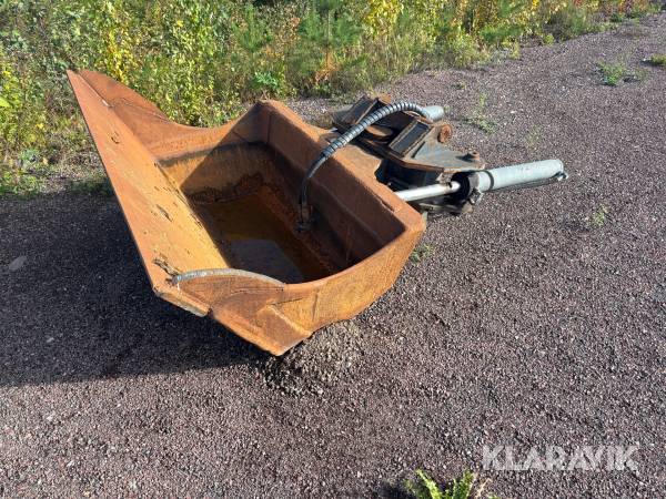 Hydraulisk planeringsskopa S70