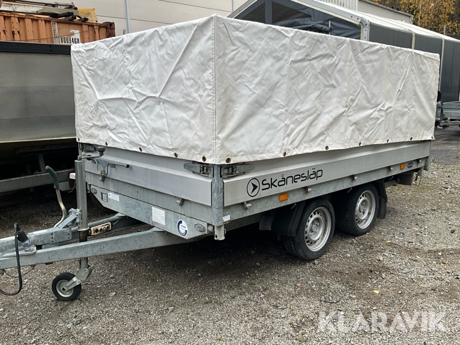 Personbilssläp Hapert 2700 med tipp