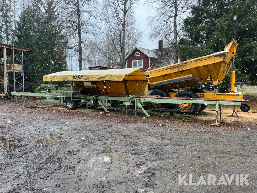 Sågverk Kara Master LS 360 Mobilt