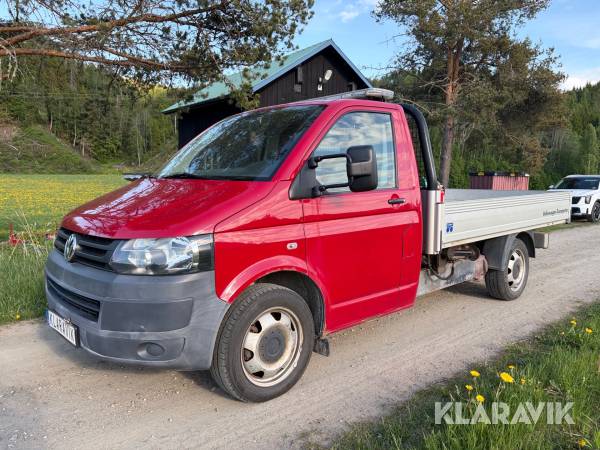 Lätt lastbil Volkswagen Transporter EH 2.0 DSG med HIAB-kran