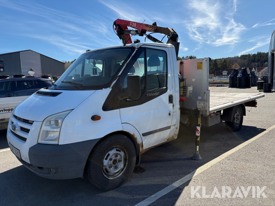 Kranbil Ford Transit 2.2 TDCi 140hk