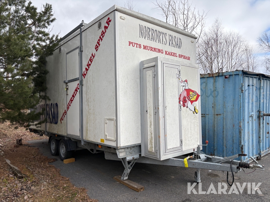 Personalvagn Scanvogn med pentry, wc,dusch