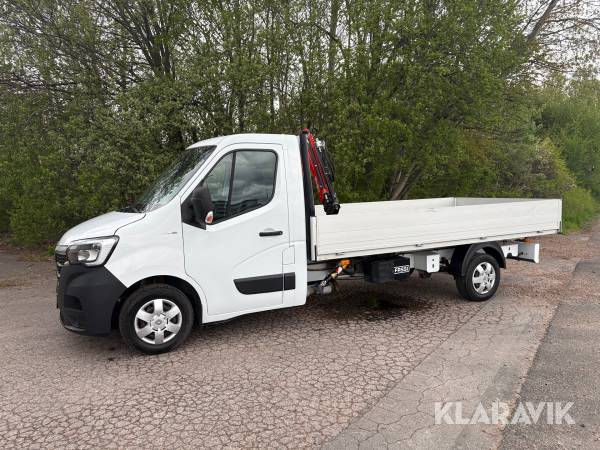 Renault Master 2,3 dCi med kran