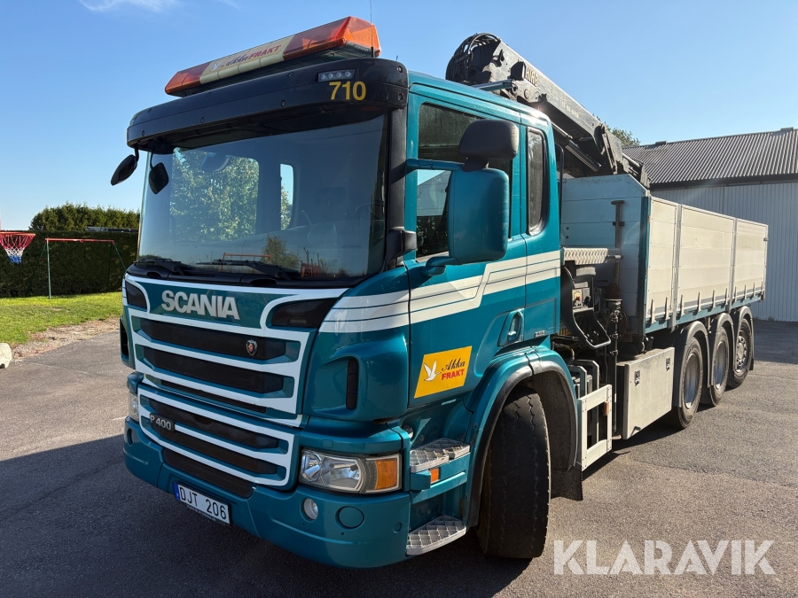 Kranbil Scania P400 Euro 6