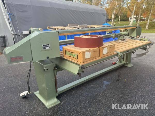 Långbandsputs Langzauner LZE 1400 med slipsko