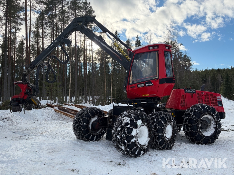 Skördare Komatsu 901TX