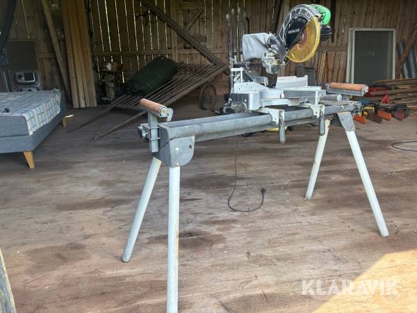 Kap/Gersåg Hitachi C 8FSE på stativ