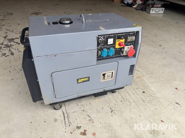 Generator Meec Tools 5kW diesel
