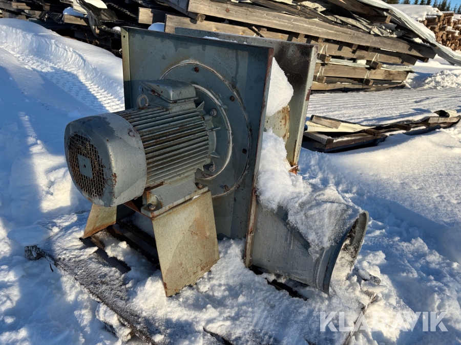 Spånfläkt 11kW motor