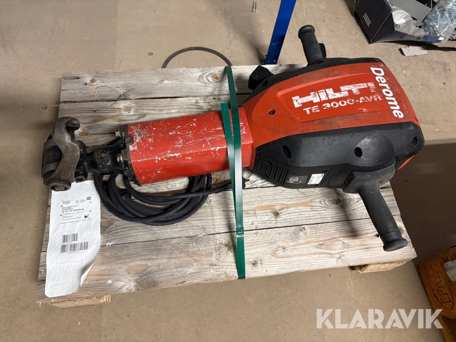 Bilningsmaskin Hilti TE 3000-AVR