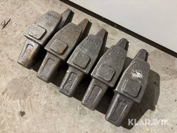 Tandhållare till tandskopa 3 tum 5st