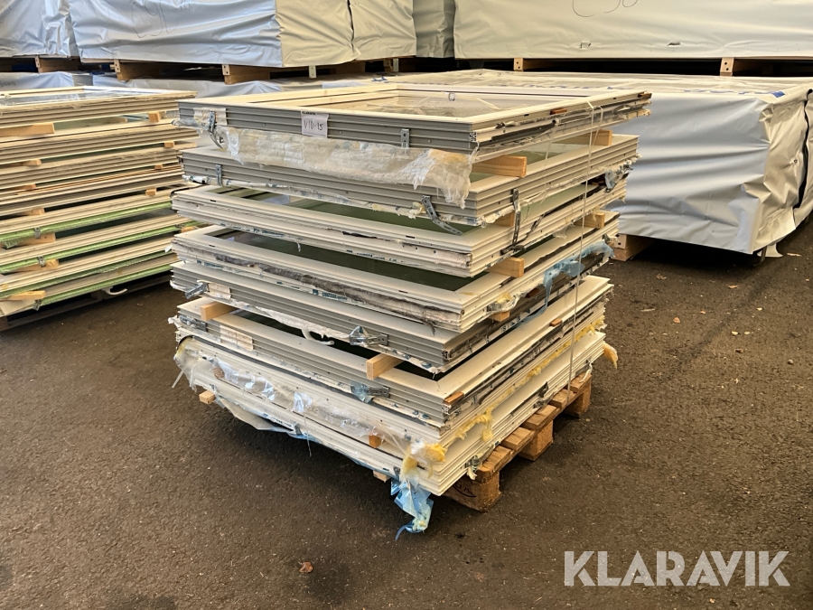 Plastfönster 8st