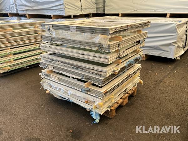 Plastfönster 8st