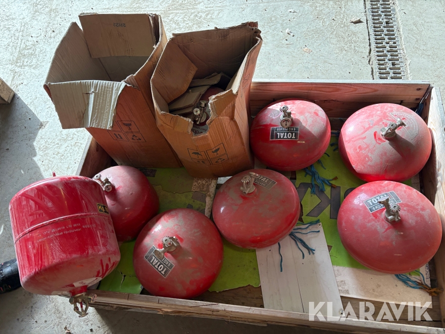 Pulversläckare / punktsprinkler Dafo 8 st