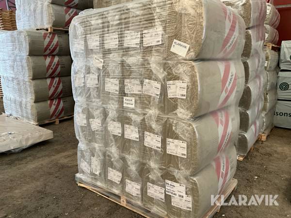 Isolering Paroc 95x515x1170 mm. ca 115 m2