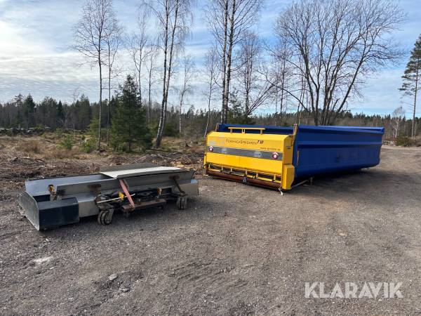 Lastväxlarflak Cmt OPT221 med sandspridare och stödkamtläggare