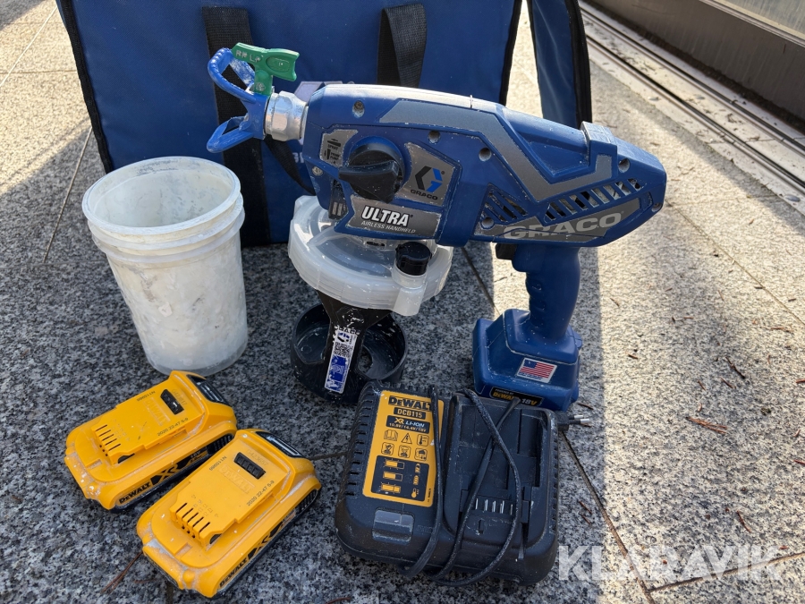 Färgspruta batteridriven Graco Ultra airless