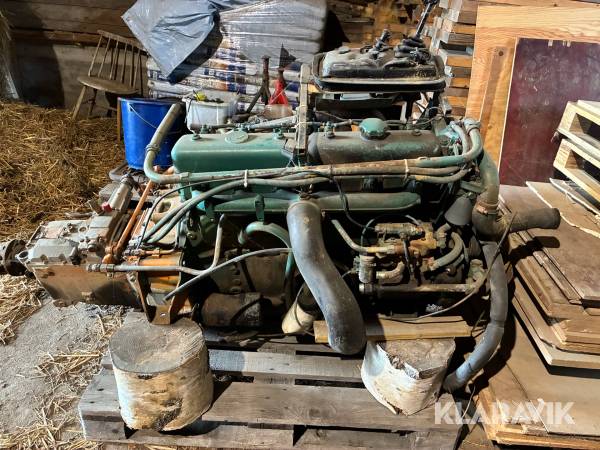 Motor & växellåda Volvo D60A