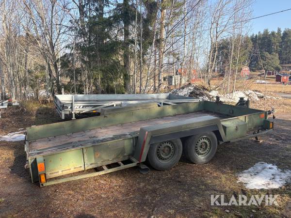 Maskinsläp Sajo Senkomat